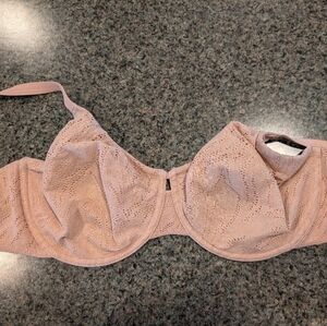 Bare Necessities Lace Underwire Bra - Blush